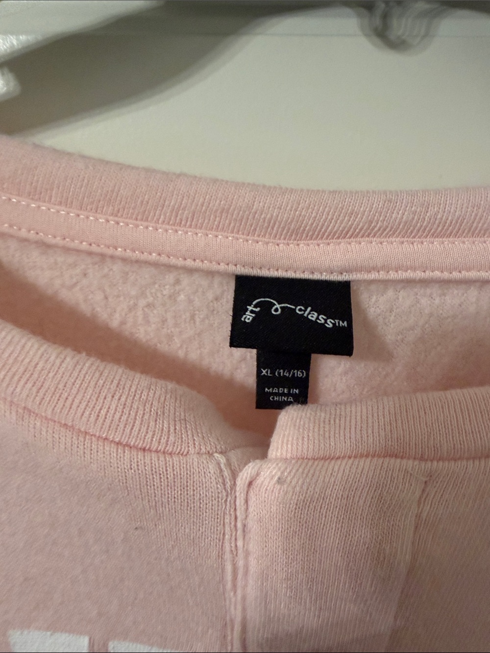 art class Pink Crewneck Sweater
